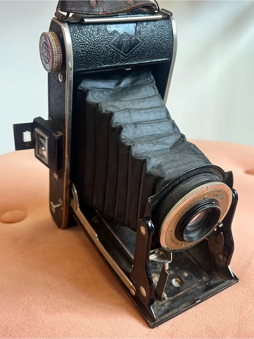 Antique Agfa Ansco Plenax PB20 620 Folding Film Camera *Not Tested*